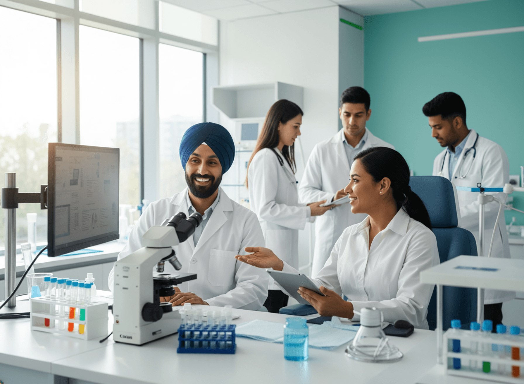 Diverse team members at Just Well Clinical Research